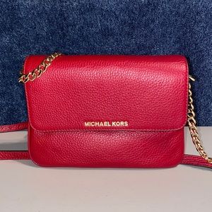 Michael Kors Red Crossbody